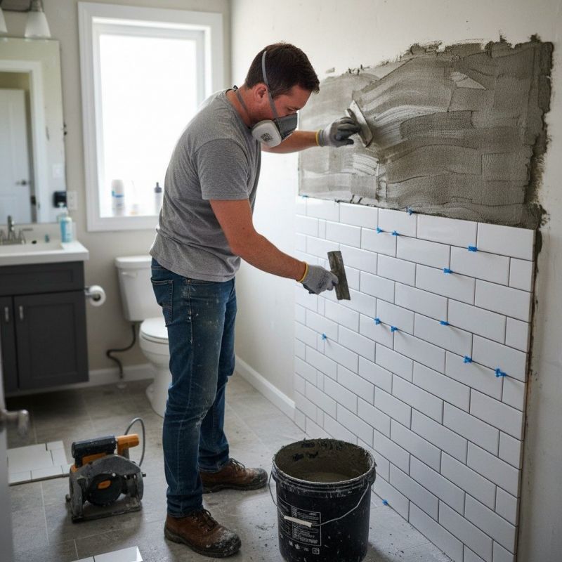 Subway Tile Installation